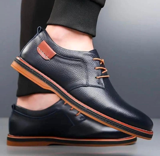 Men’s Classic Leather Oxford Shoes – Formal & Casual Wear ⭐️⭐️⭐️⭐️☆ (1096 reviews)