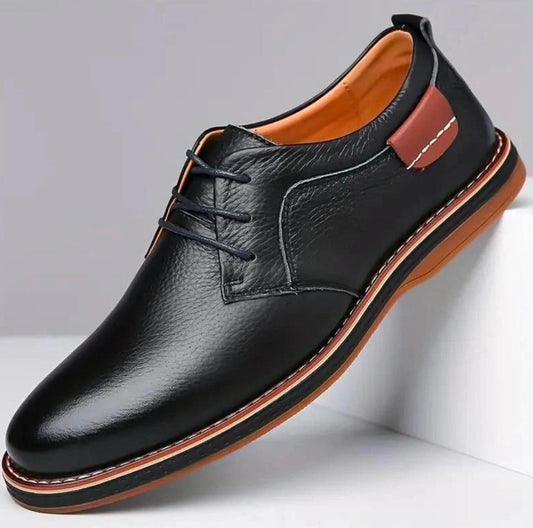 Men’s Classic Leather Oxford Shoes – Formal & Casual Wear ⭐️⭐️⭐️⭐️☆ (1096 reviews)